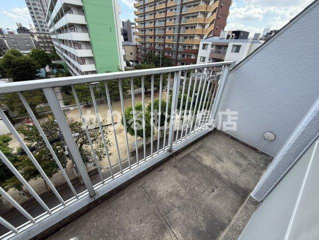 マンションエンゼルのバルコニー