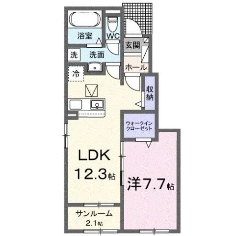 ベルツリーの間取り