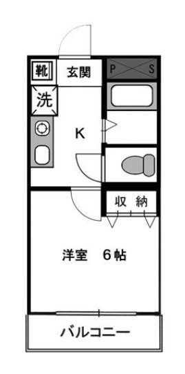 ル・ポール松ケ谷の間取り|間取りです。
