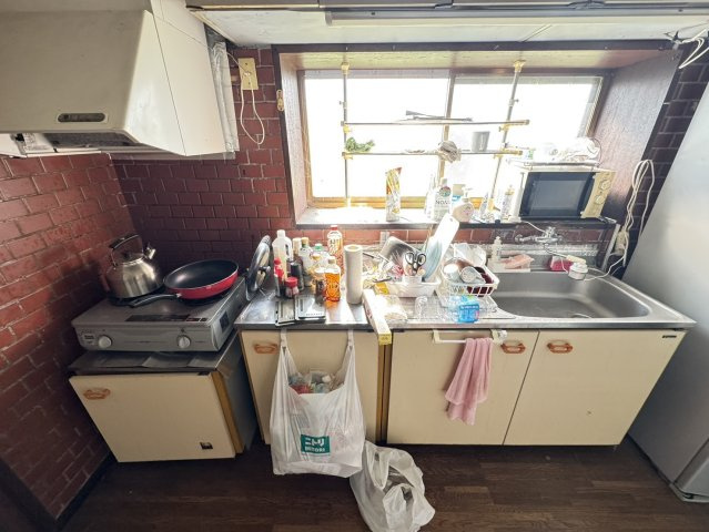 筑西市蓮沼中古物件のキッチン