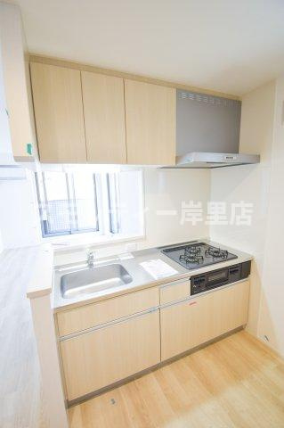 YOURMAISON粉浜駅前のキッチン