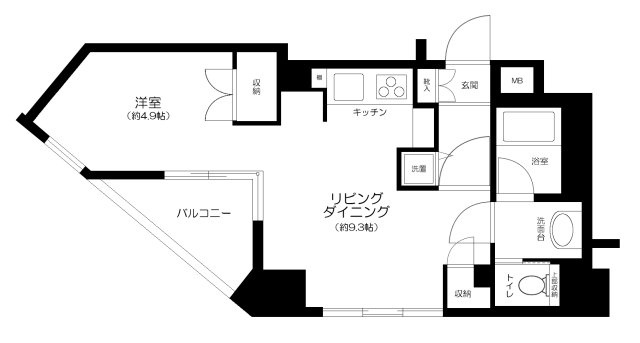 【間取り】 | ヴィア・シテラ新宿