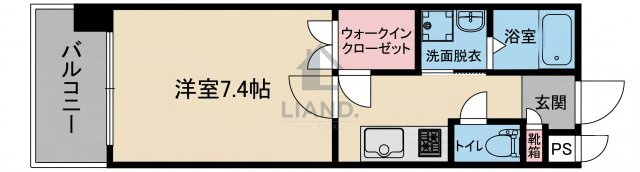 リファレンス天神　舞鶴小学校区の間取り|リファレンス天神