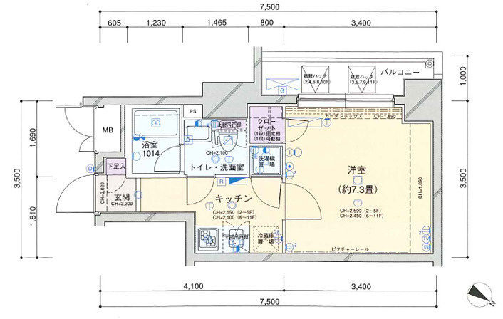 パレステュディオ日本橋東壱番館