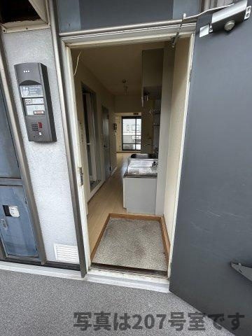 エクセラージュの玄関