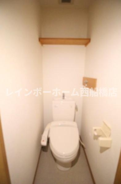 ペンテフラットのトイレ