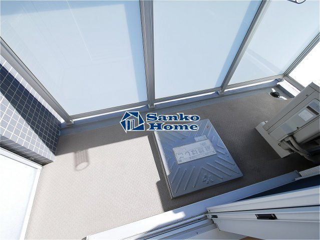 グランフォース町屋のバルコニー