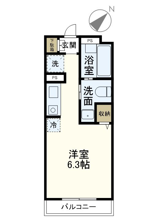 アンベリール戸塚の間取り