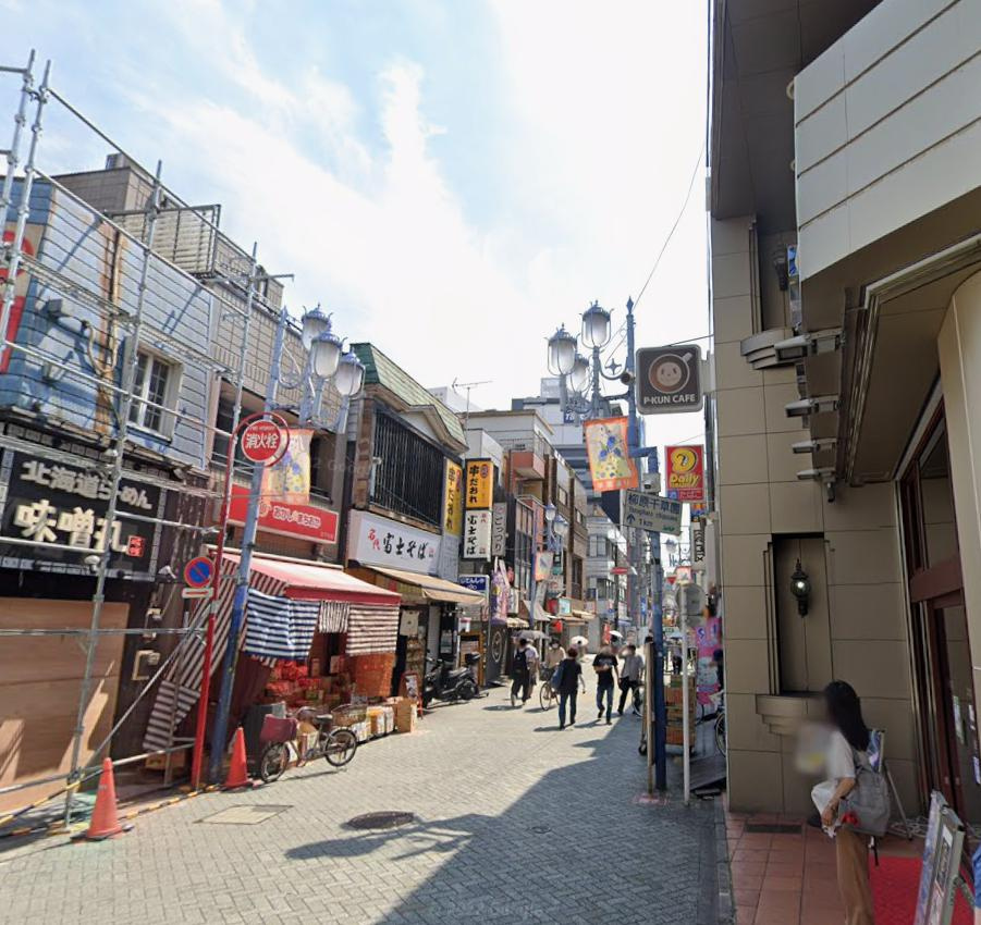 足立区千住旭町の店舗一部の周辺