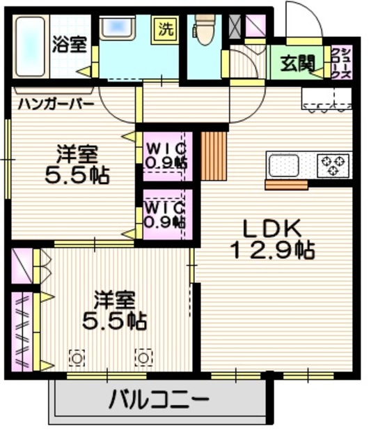 メゾンペールの間取り|★間取図★