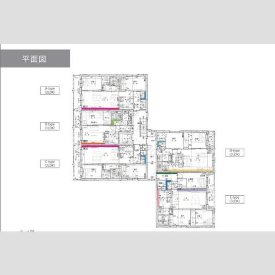 【区画図】ヴィレッジ円山テラス