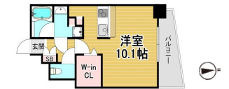パレス東洋神戸６号館の間取り
