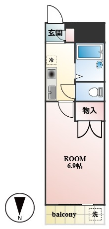 【間取り】 | 第３富士ビル