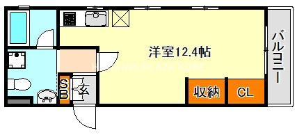 ワコーレヴィータ須磨浦通　須磨駅の賃貸情報の間取り