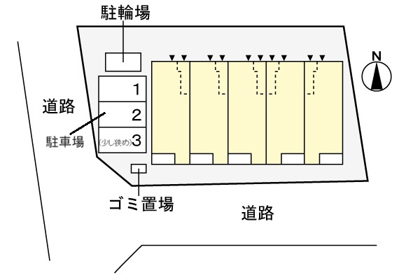 アルバカーサの区画図