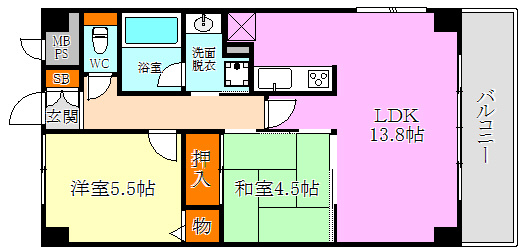 ロイヤル神戸池田広町の間取り