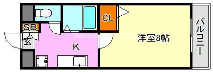 レジデンス妙法寺の間取り