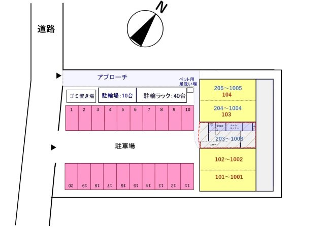 グランド　ラインの駐車場|駐車場