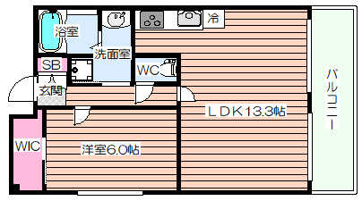 【間取り】 | アルグラッド鷺洲公園
