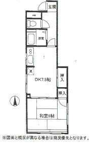 【間取り】 | 伏見コーポ