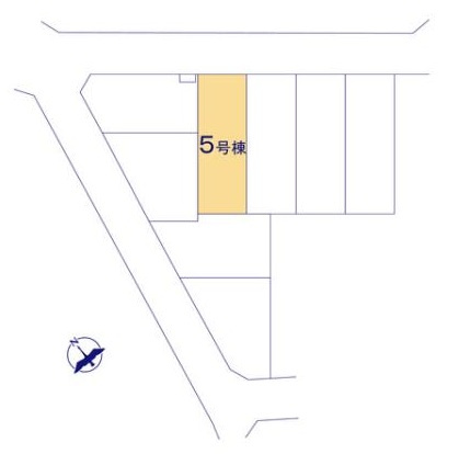 久喜吉羽第5　新築戸建　全8棟の区画図