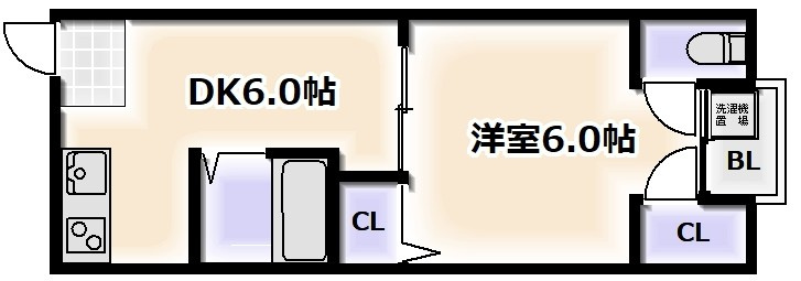 東京ハイツの間取り