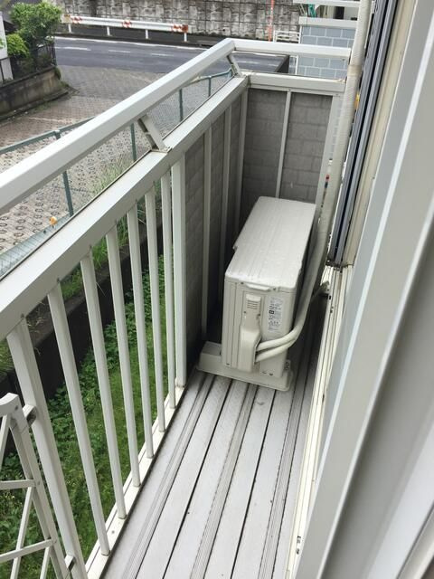 ミドリハイツのバルコニー