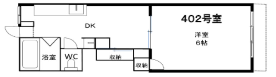 シャトー五色山の間取り
