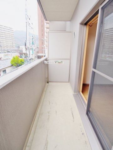 JRBハイツ矢野Ⅱ番館のバルコニー