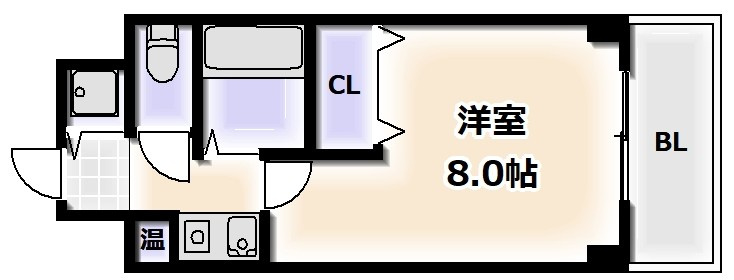 ファミールグランデサウス館の間取り