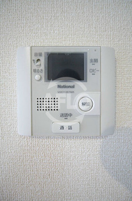 COZY岸里Ⅱのセキュリティ|COZY岸里Ⅱ　モニター付きインターホン