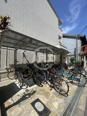COZY岸里Ⅱのその他共用部分|COZY岸里Ⅱ　駐輪場