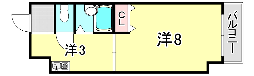 ソレイユの間取り
