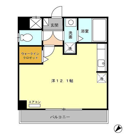 ヒルトップ成増の間取り