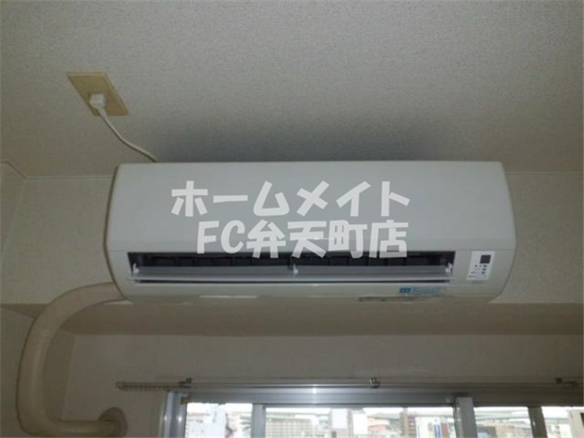 【設備】 | デイズハイツ八幡屋 | エアコン付きです