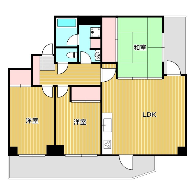 池田レジストラの間取り