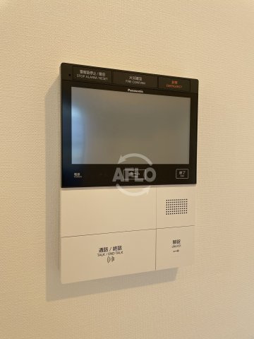 ジオエント新町のセキュリティ|ジオエント新町　モニター付きインターホン