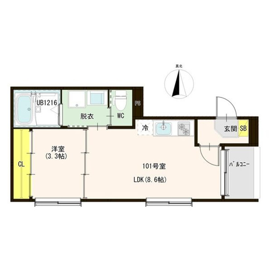 【間取り】 | Nova Terrace平野市町