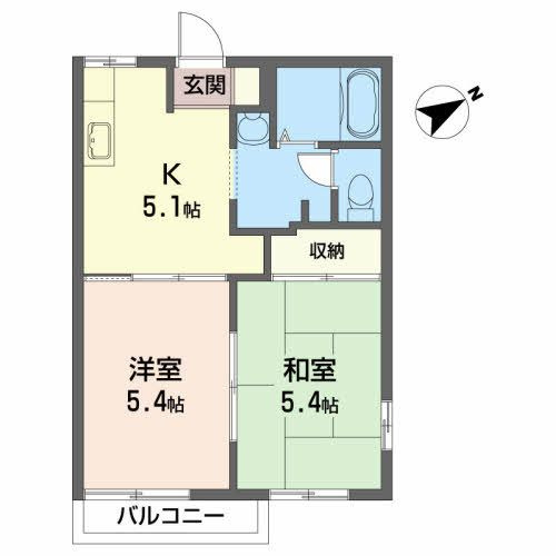 諏訪町壱番街 Ａの間取り