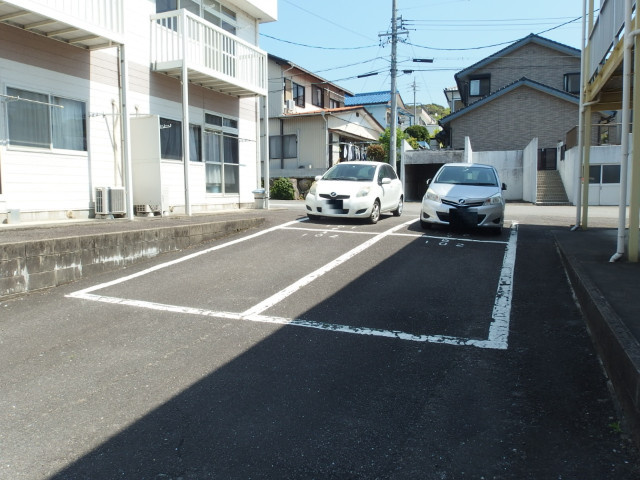 コーポラス岩津Aの駐車場