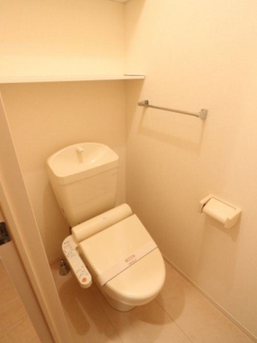 プラシデスＢ棟のトイレ|シンプルで使いやすいトイレです