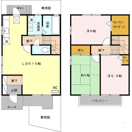 ユーキャンハイツⅡの間取り