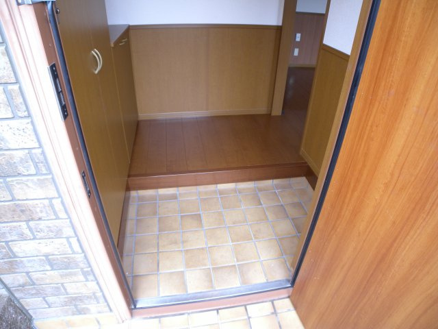 ユーキャンハイツⅡの玄関