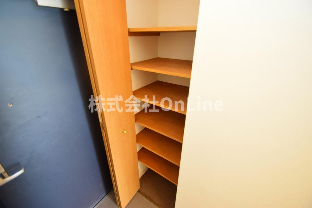 大阪市東成区深江北２丁目の賃貸マンションの収納