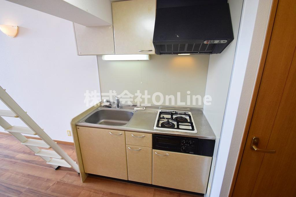 大阪市東成区深江北２丁目の賃貸マンションのキッチン