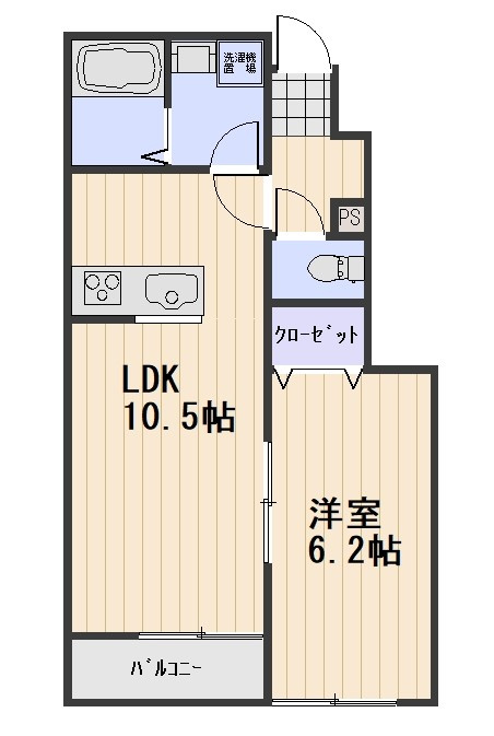 エクセレンス西花尻の間取り