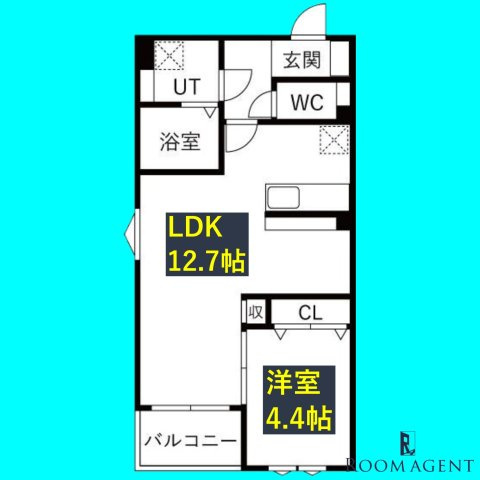DEVELD中郷Ⅱの間取り