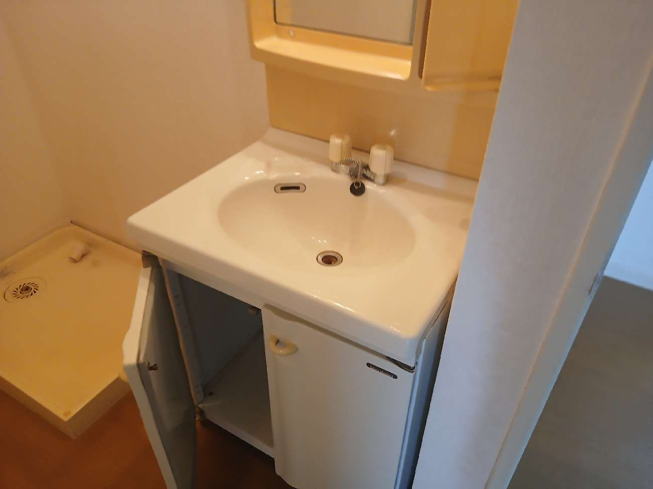 ニューライフ津屋崎Ⅱの独立洗面台|独立洗面台で身支度をすべて済ませてしまいましょう