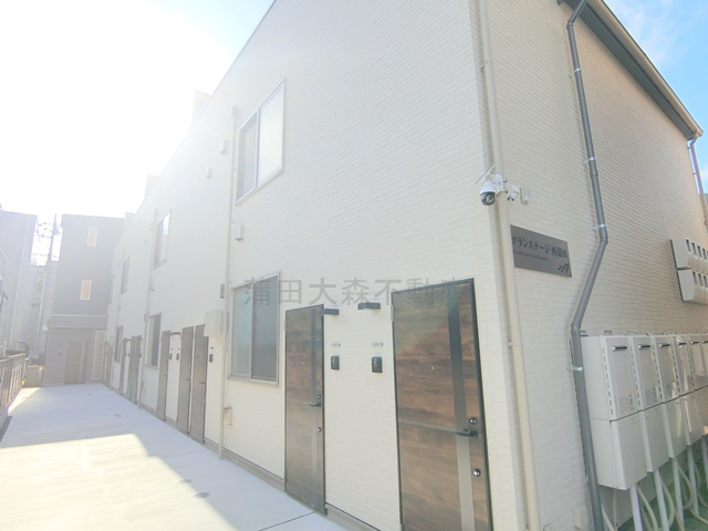 グランステージ西蒲田の外観|2025年11月築　木造3階建て　大田区西蒲田4丁目　インターネット無料
JR京浜東北線蒲田駅徒歩10分　東急池上駅蓮沼駅徒歩10分
