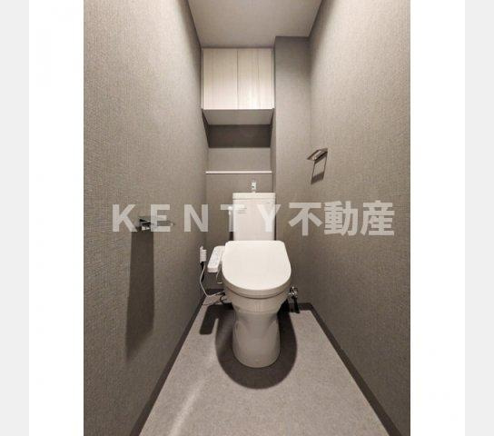 【トイレ】 | ＫＤＸレジデンス田園調布南 | 落ち着いた色調のトイレです